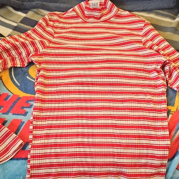 PINK Victoria's Secret Tops - PINK VS Red & White Striped Top Size M